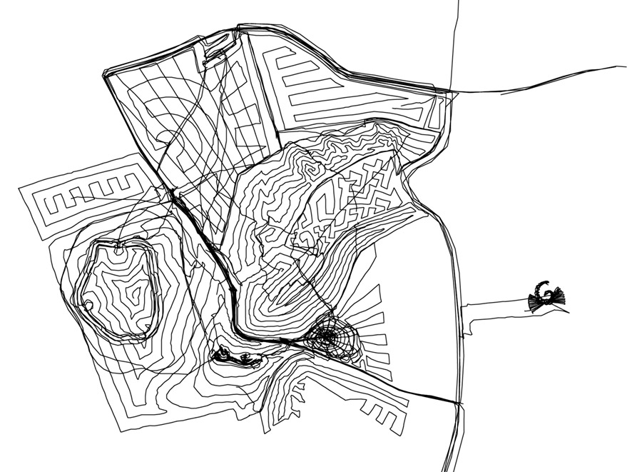 White Horse Hill GPS Drawing