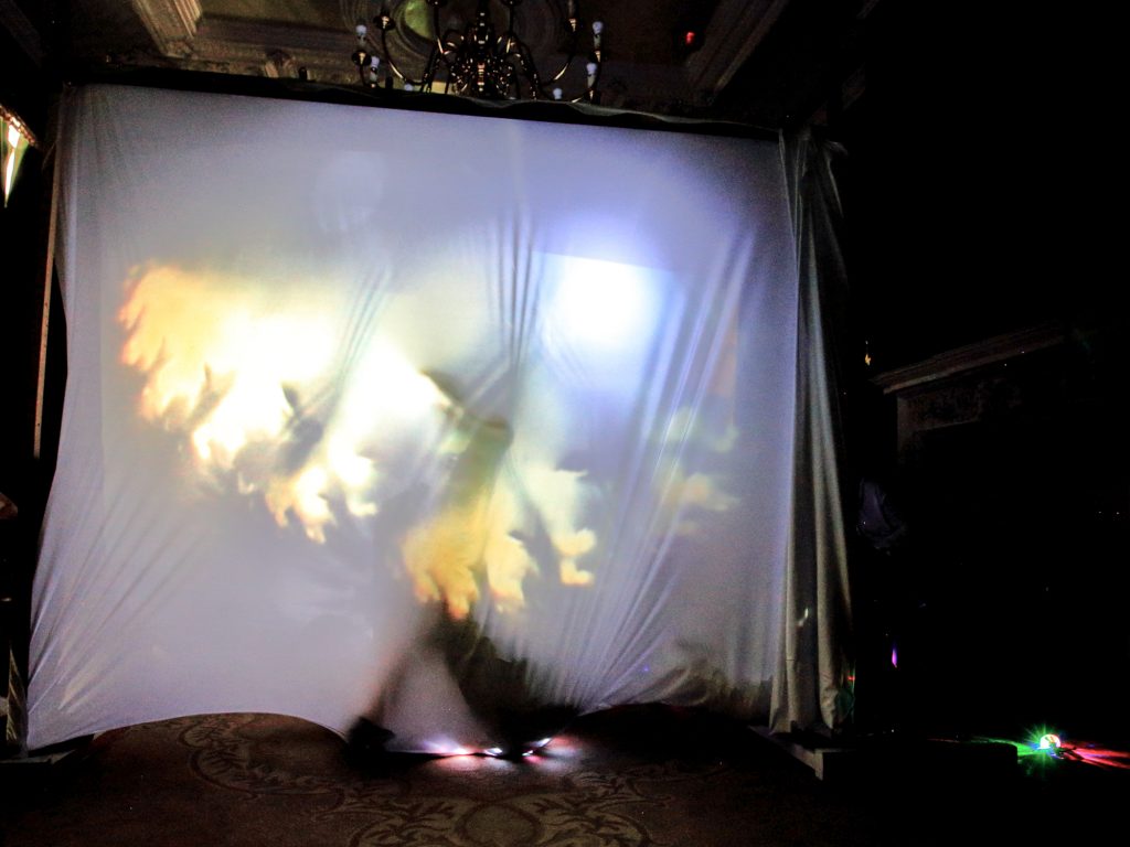Video Fractal Performance Art by Hugh Pryor Artist